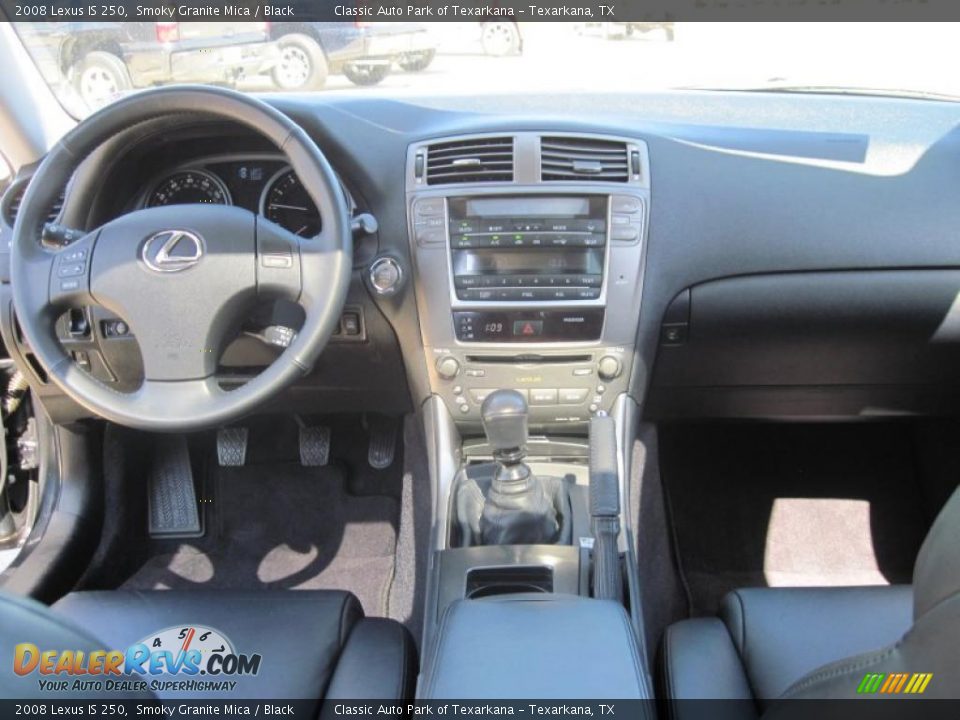 2008 Lexus IS 250 Smoky Granite Mica / Black Photo #11