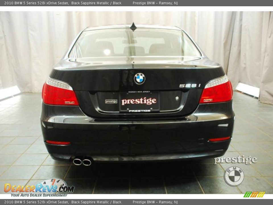 2010 BMW 5 Series 528i xDrive Sedan Black Sapphire Metallic / Black Photo #3