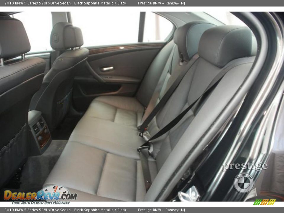 2010 BMW 5 Series 528i xDrive Sedan Black Sapphire Metallic / Black Photo #6