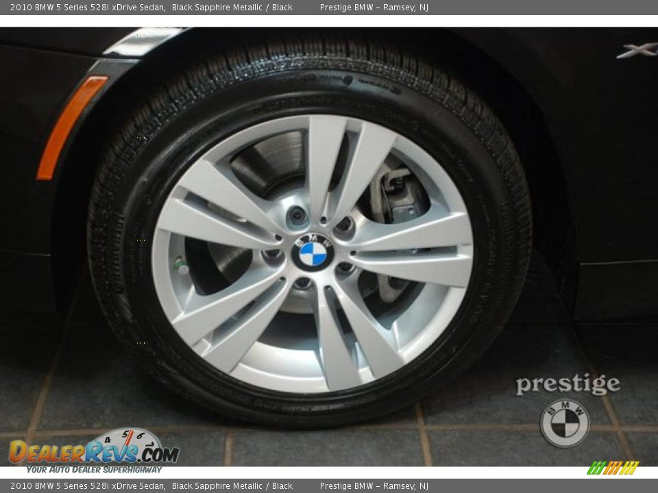 2010 BMW 5 Series 528i xDrive Sedan Black Sapphire Metallic / Black Photo #7