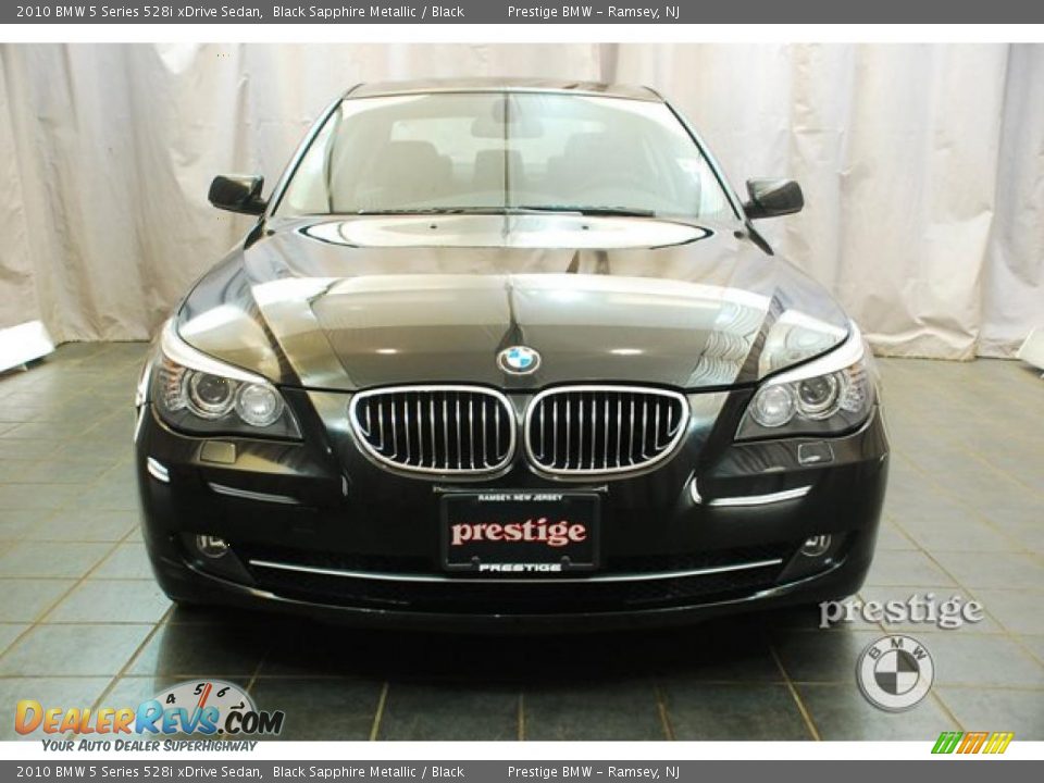 2010 BMW 5 Series 528i xDrive Sedan Black Sapphire Metallic / Black Photo #9
