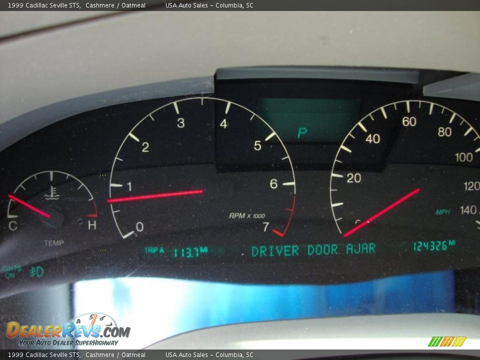 1999 Cadillac Seville STS Cashmere / Oatmeal Photo #23