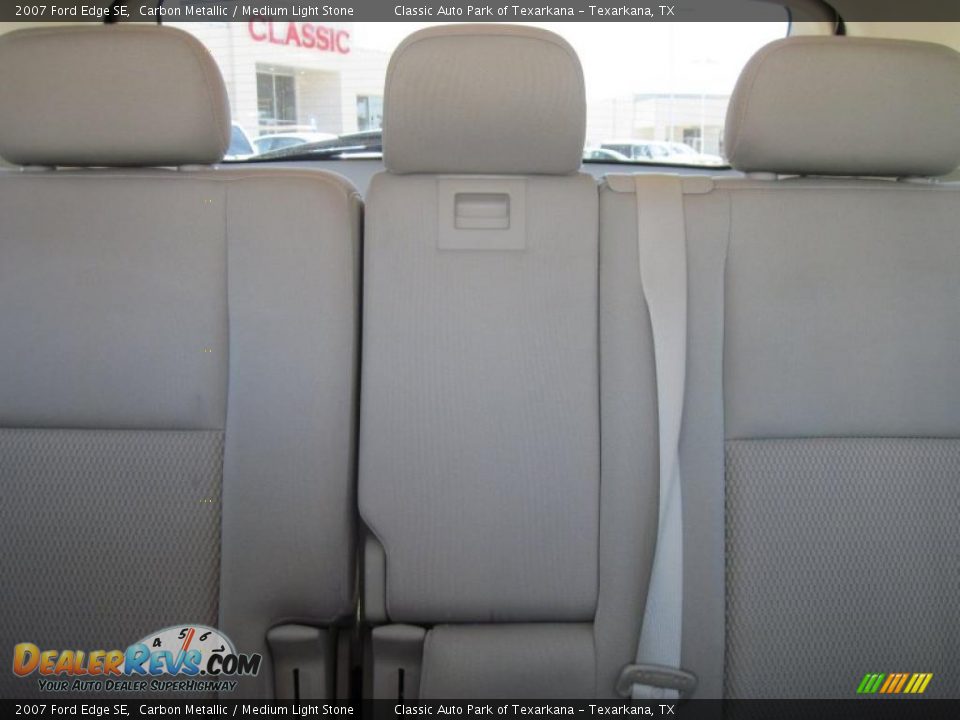 2007 Ford Edge SE Carbon Metallic / Medium Light Stone Photo #8