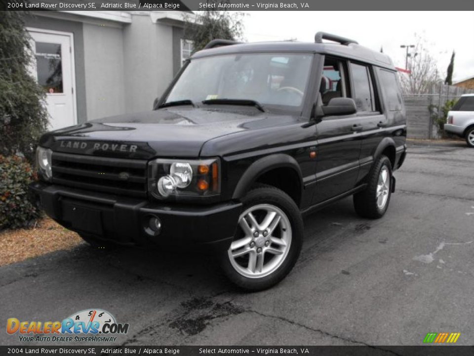 2004 Land Rover Discovery SE Adriatic Blue / Alpaca Beige Photo #1
