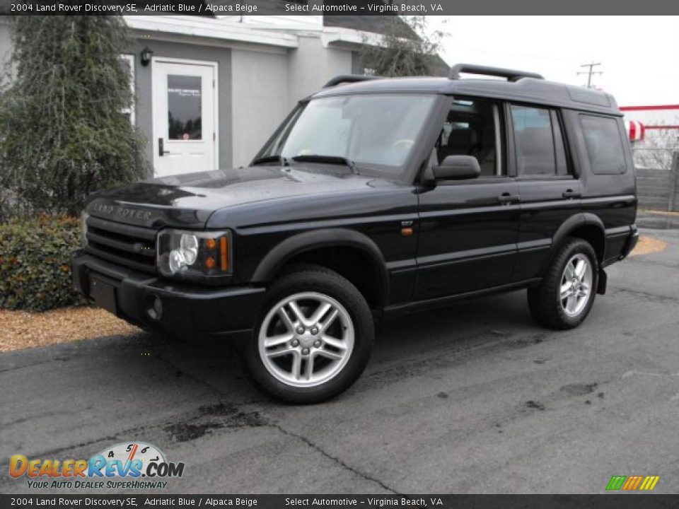 2004 Land Rover Discovery SE Adriatic Blue / Alpaca Beige Photo #2