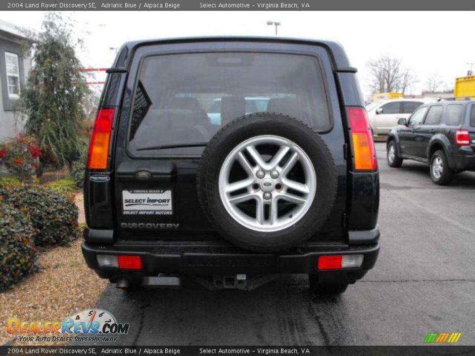 2004 Land Rover Discovery SE Adriatic Blue / Alpaca Beige Photo #3