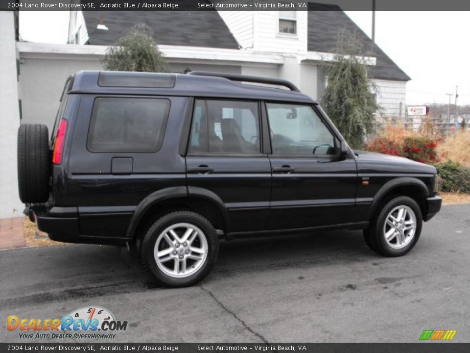 2004 Land Rover Discovery SE Adriatic Blue / Alpaca Beige Photo #4