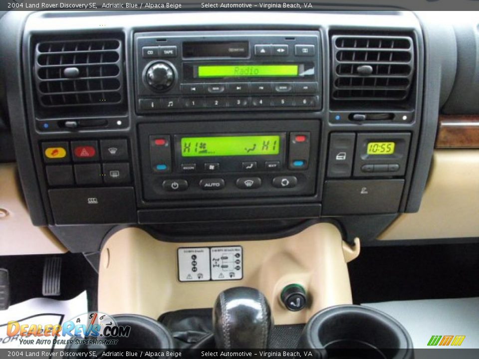 2004 Land Rover Discovery SE Adriatic Blue / Alpaca Beige Photo #10
