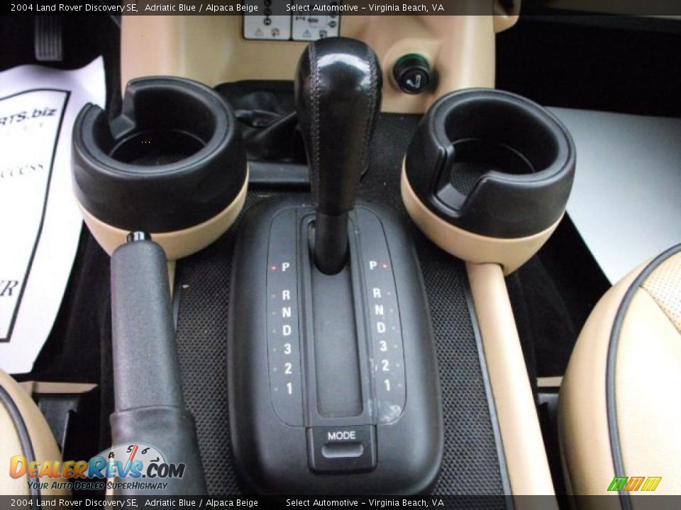 2004 Land Rover Discovery SE Adriatic Blue / Alpaca Beige Photo #11