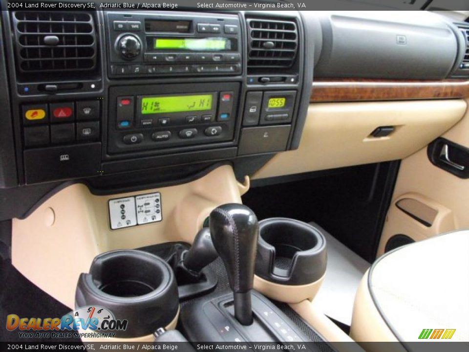 2004 Land Rover Discovery SE Adriatic Blue / Alpaca Beige Photo #12