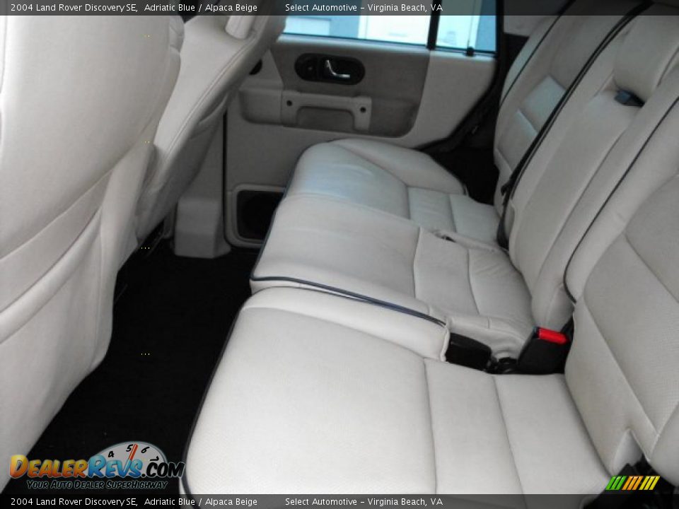 2004 Land Rover Discovery SE Adriatic Blue / Alpaca Beige Photo #16