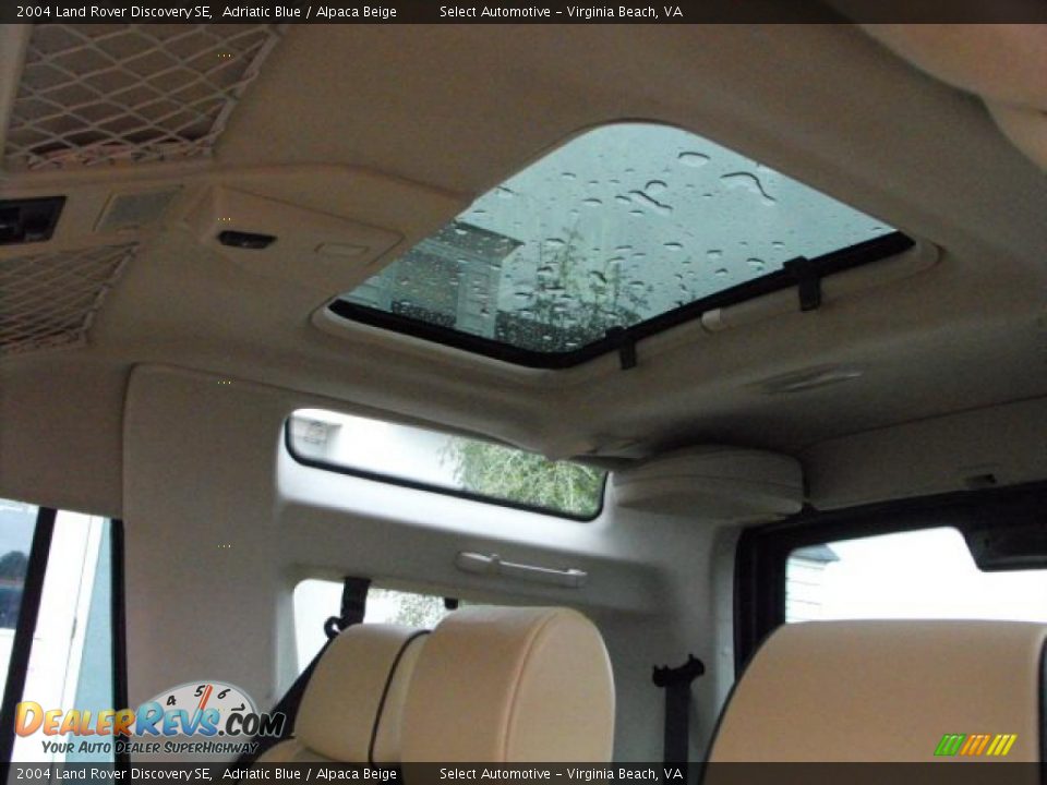 2004 Land Rover Discovery SE Adriatic Blue / Alpaca Beige Photo #18