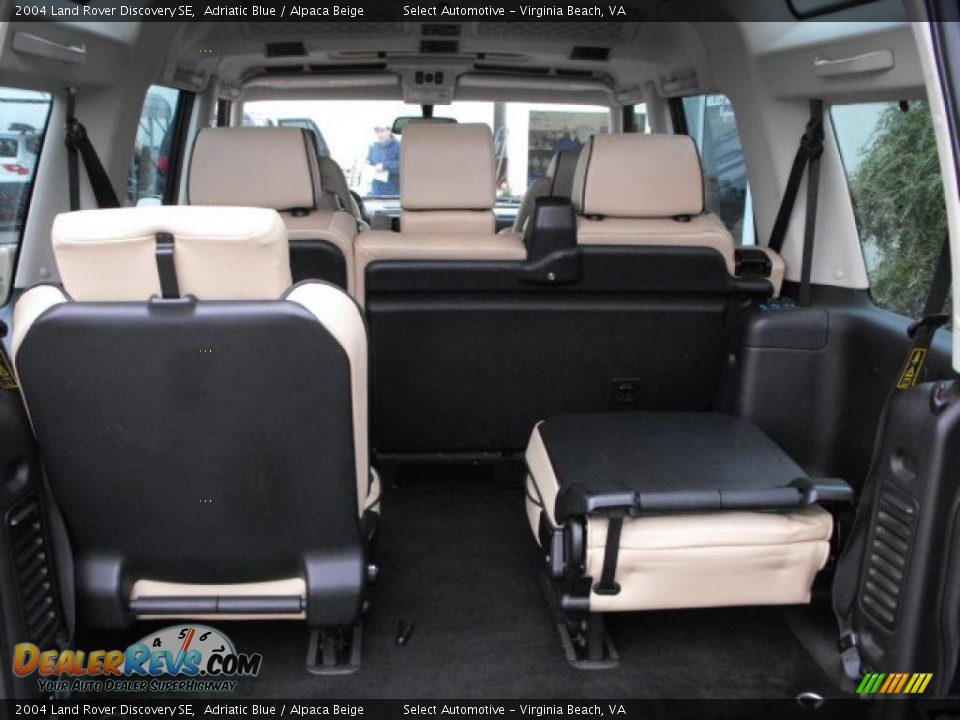 2004 Land Rover Discovery SE Adriatic Blue / Alpaca Beige Photo #20