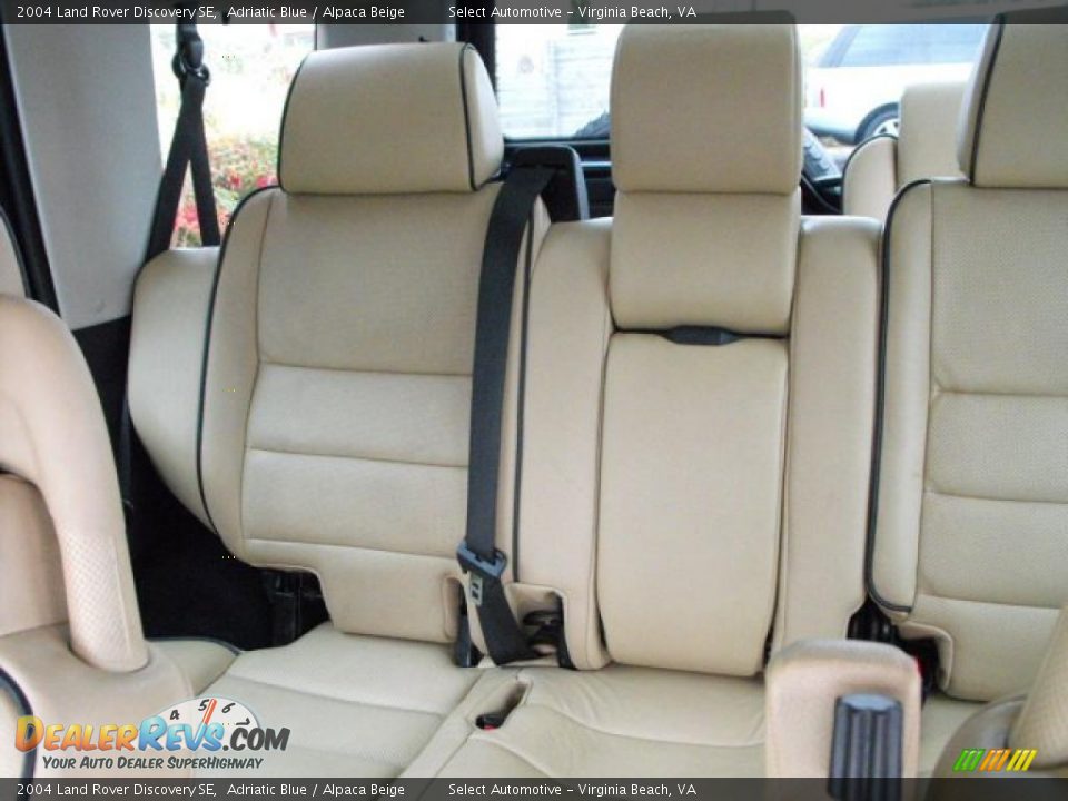 2004 Land Rover Discovery SE Adriatic Blue / Alpaca Beige Photo #21