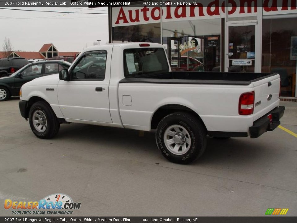 2007 Ford Ranger XL Regular Cab Oxford White / Medium Dark Flint Photo #1