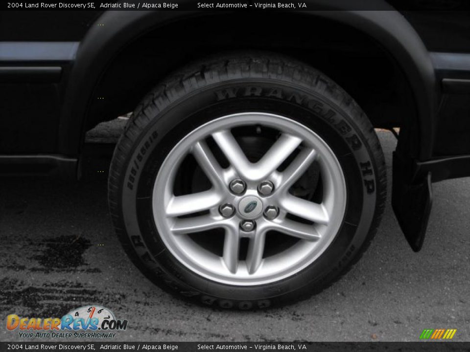 2004 Land Rover Discovery SE Adriatic Blue / Alpaca Beige Photo #23