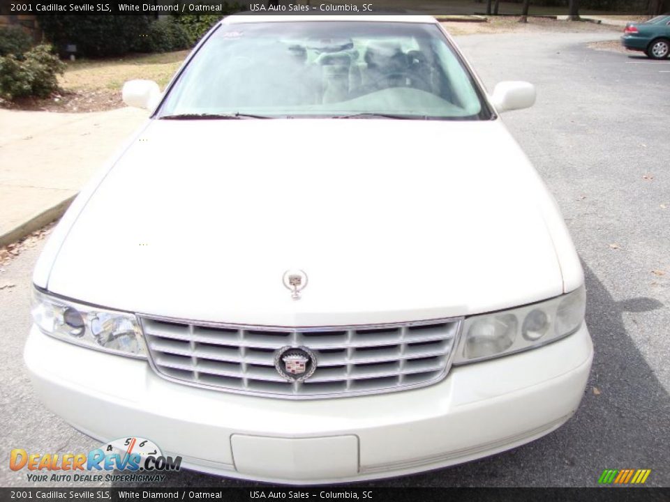 2001 Cadillac Seville SLS White Diamond / Oatmeal Photo #2