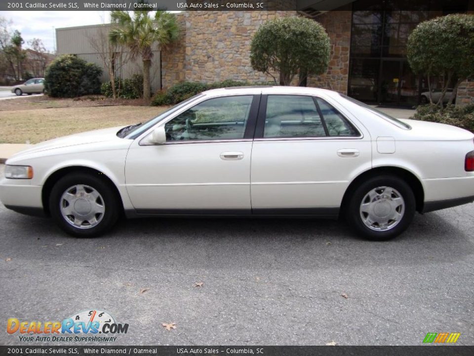 2001 Cadillac Seville SLS White Diamond / Oatmeal Photo #4