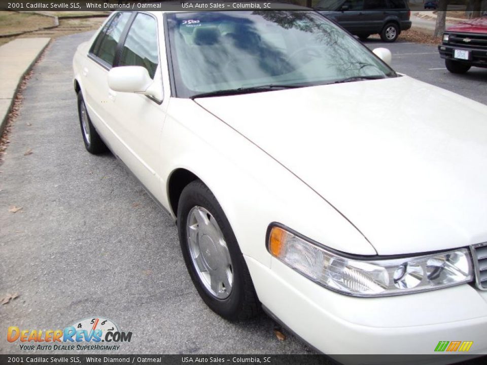 2001 Cadillac Seville SLS White Diamond / Oatmeal Photo #8