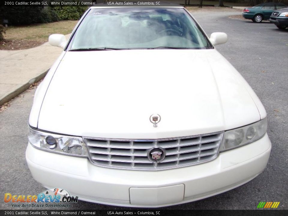 2001 Cadillac Seville SLS White Diamond / Oatmeal Photo #9