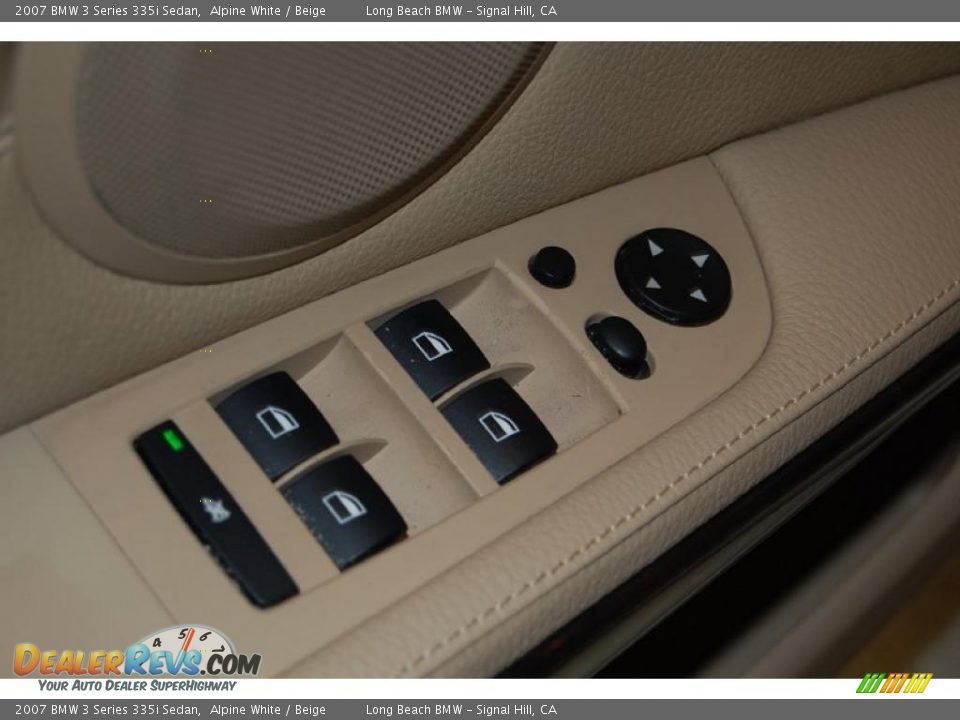 2007 BMW 3 Series 335i Sedan Alpine White / Beige Photo #23