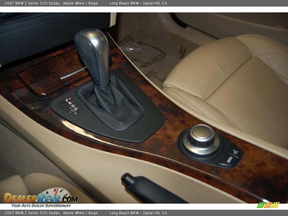 2007 BMW 3 Series 335i Sedan Alpine White / Beige Photo #35