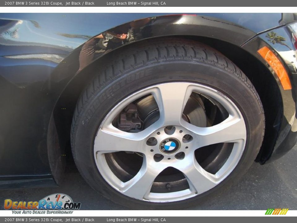 2007 BMW 3 Series 328i Coupe Jet Black / Black Photo #2