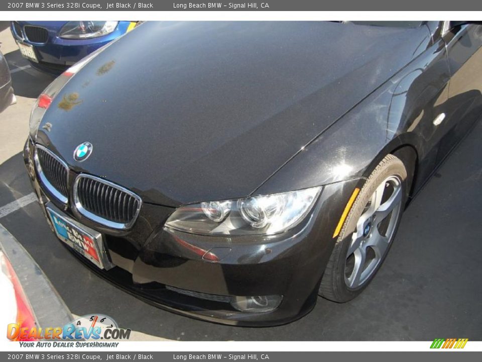 2007 BMW 3 Series 328i Coupe Jet Black / Black Photo #4