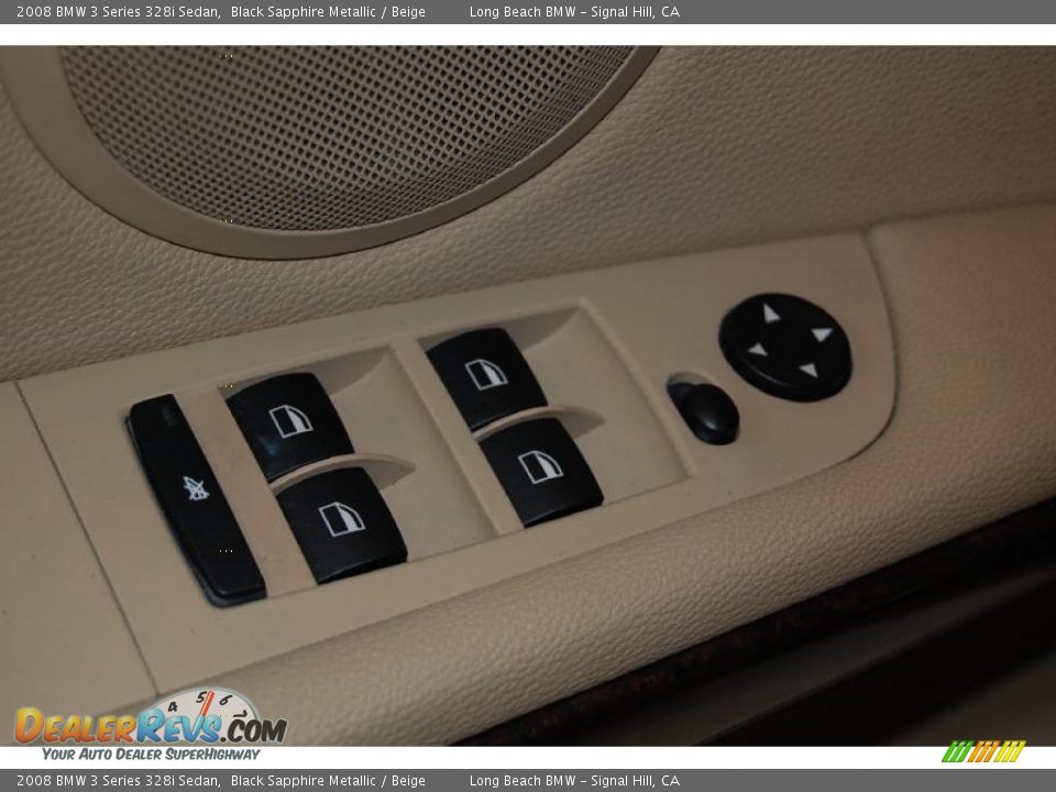 2008 BMW 3 Series 328i Sedan Black Sapphire Metallic / Beige Photo #23