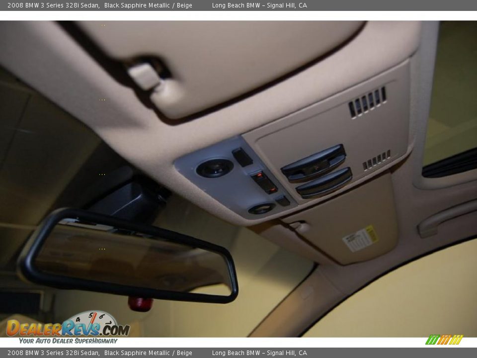 2008 BMW 3 Series 328i Sedan Black Sapphire Metallic / Beige Photo #35