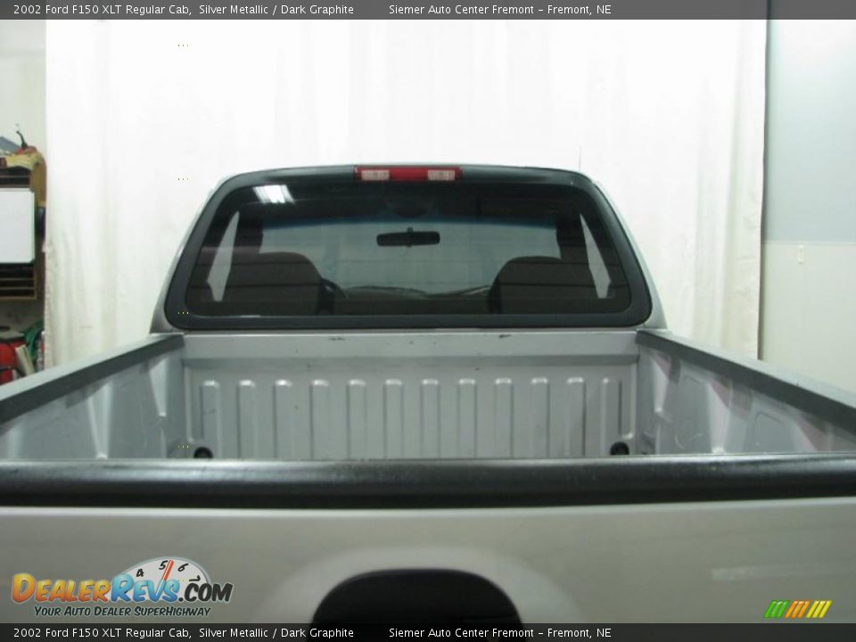 2002 Ford F150 XLT Regular Cab Silver Metallic / Dark Graphite Photo #5