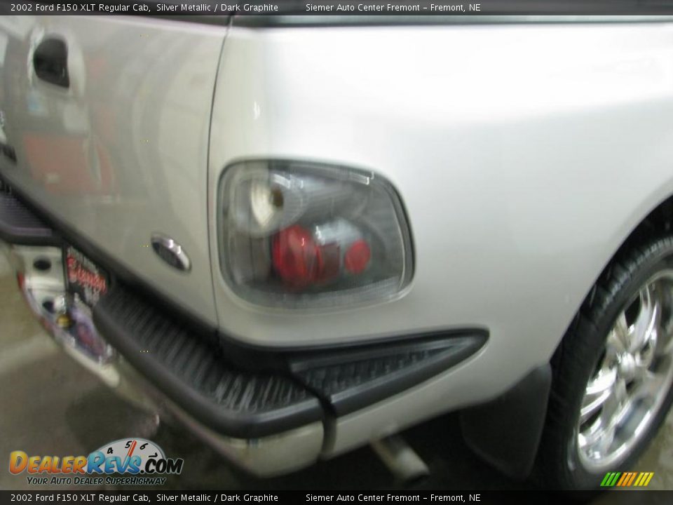 2002 Ford F150 XLT Regular Cab Silver Metallic / Dark Graphite Photo #13