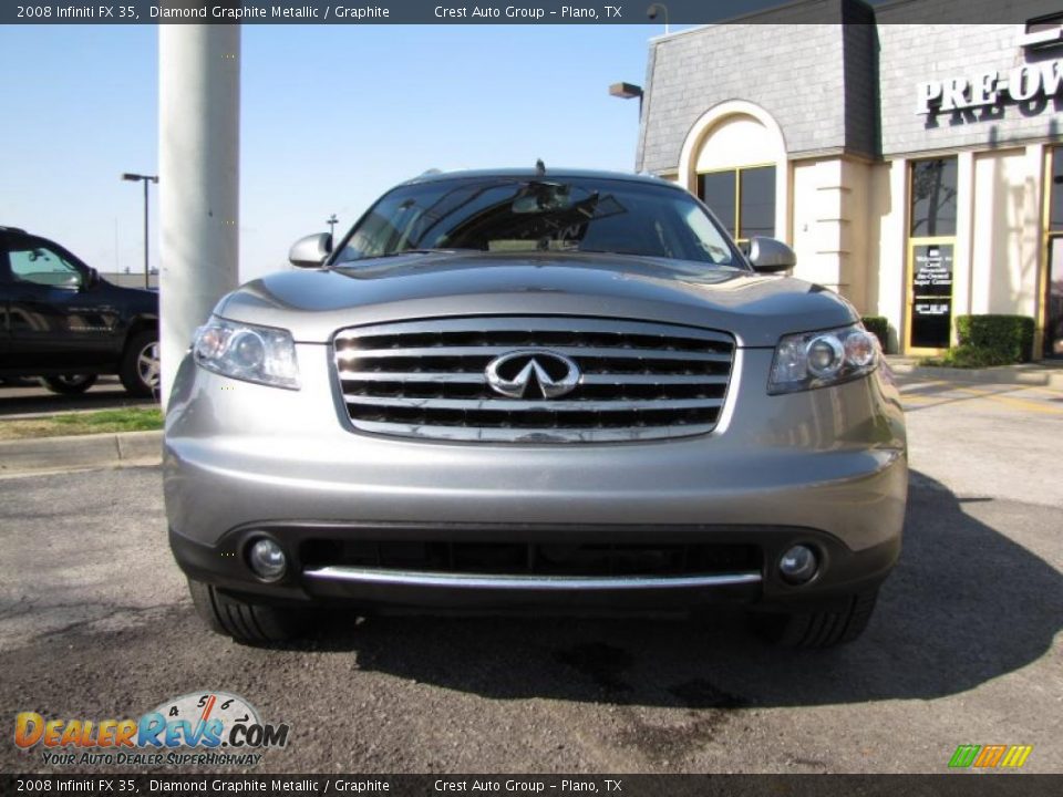 2008 Infiniti FX 35 Diamond Graphite Metallic / Graphite Photo #2