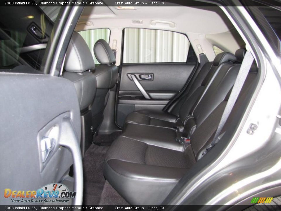 2008 Infiniti FX 35 Diamond Graphite Metallic / Graphite Photo #9
