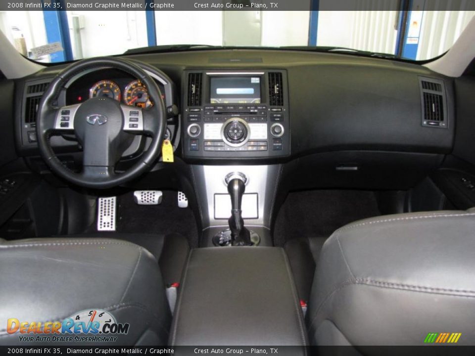 2008 Infiniti FX 35 Diamond Graphite Metallic / Graphite Photo #11