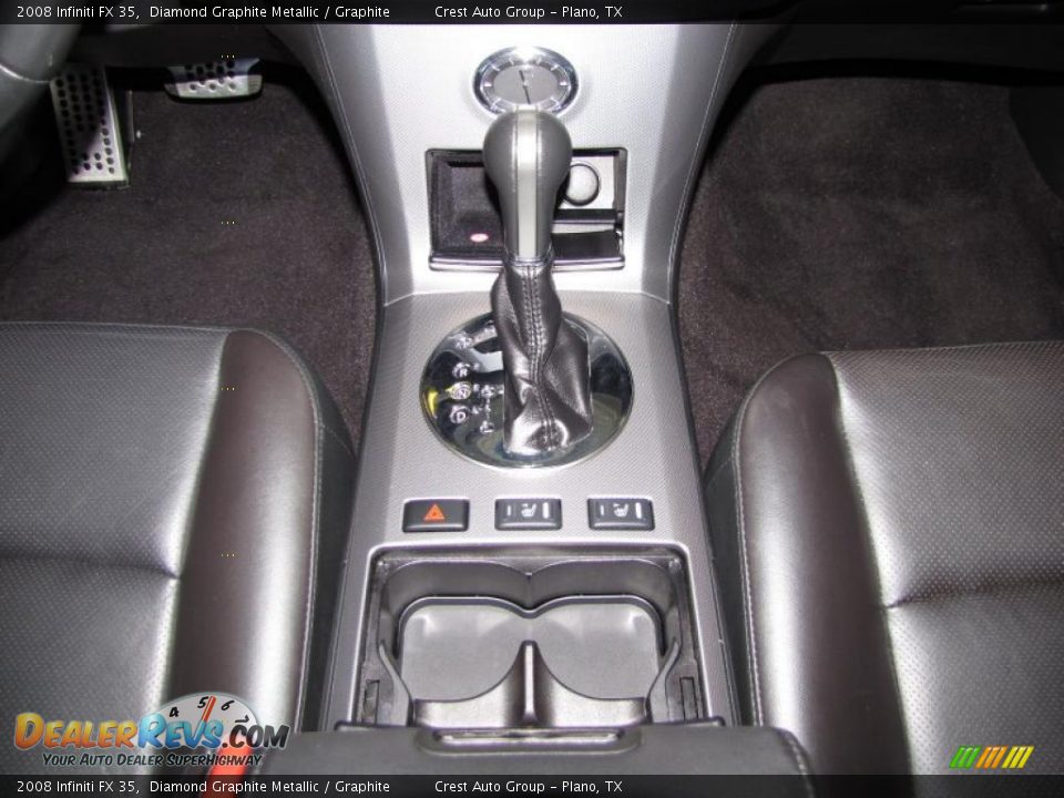 2008 Infiniti FX 35 Diamond Graphite Metallic / Graphite Photo #14