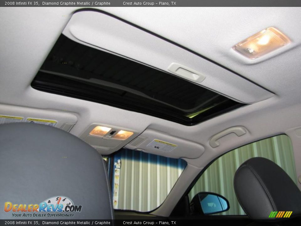 2008 Infiniti FX 35 Diamond Graphite Metallic / Graphite Photo #15