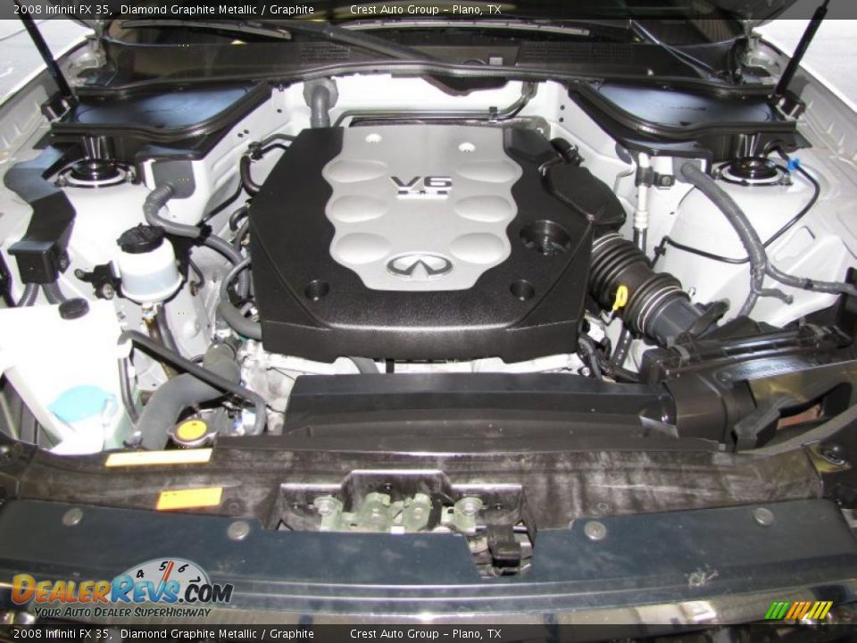 2008 Infiniti FX 35 Diamond Graphite Metallic / Graphite Photo #16