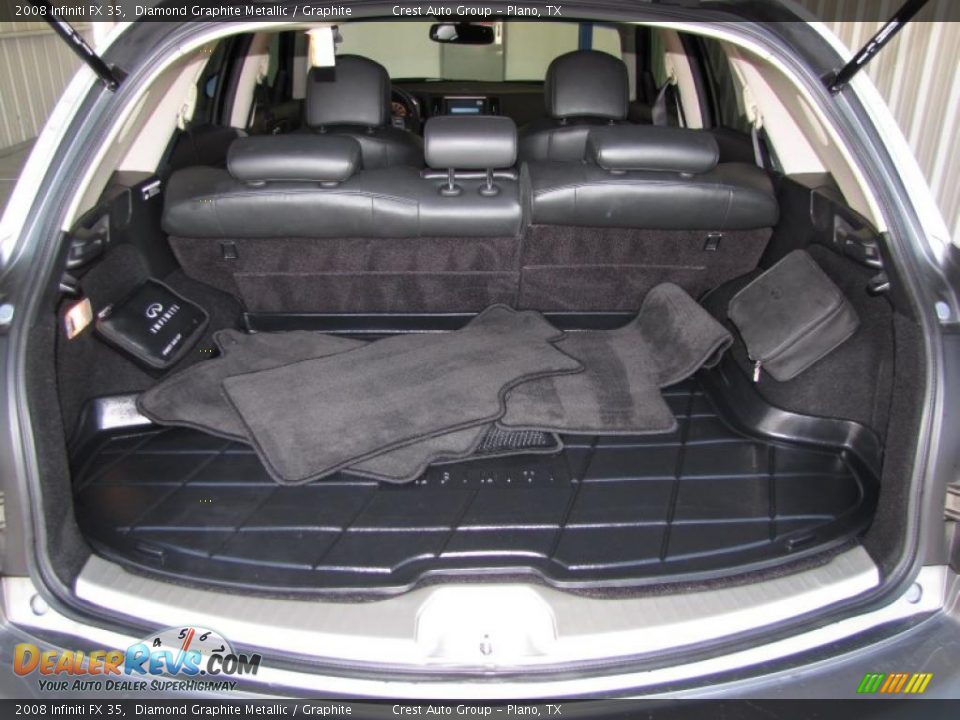 2008 Infiniti FX 35 Diamond Graphite Metallic / Graphite Photo #17