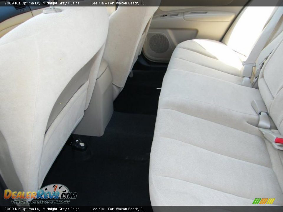 2009 Kia Optima LX Midnight Gray / Beige Photo #22