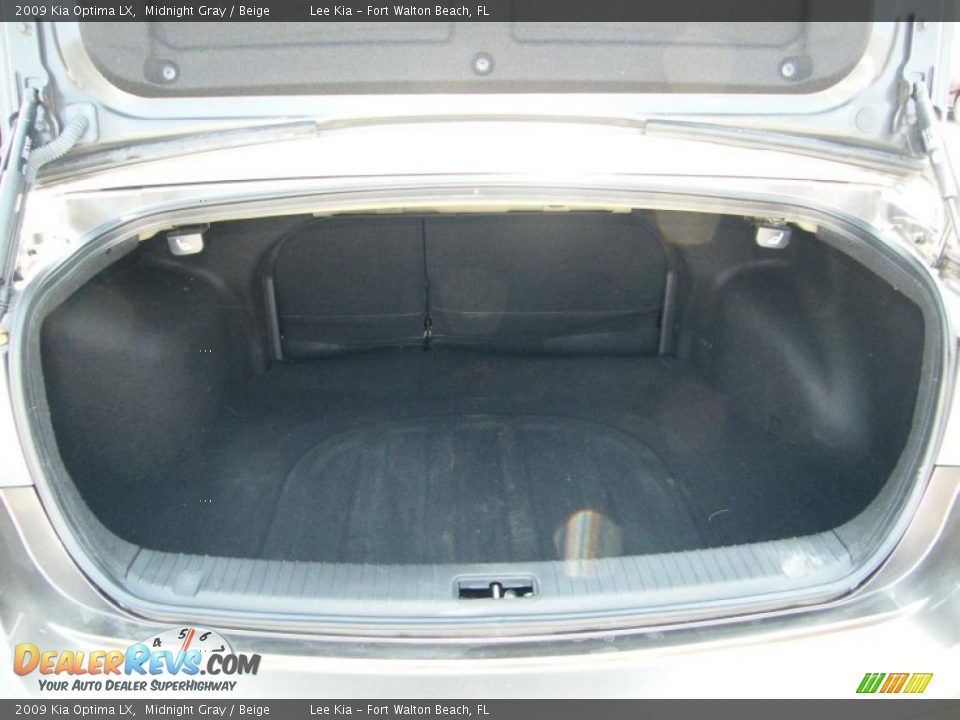 2009 Kia Optima LX Midnight Gray / Beige Photo #24