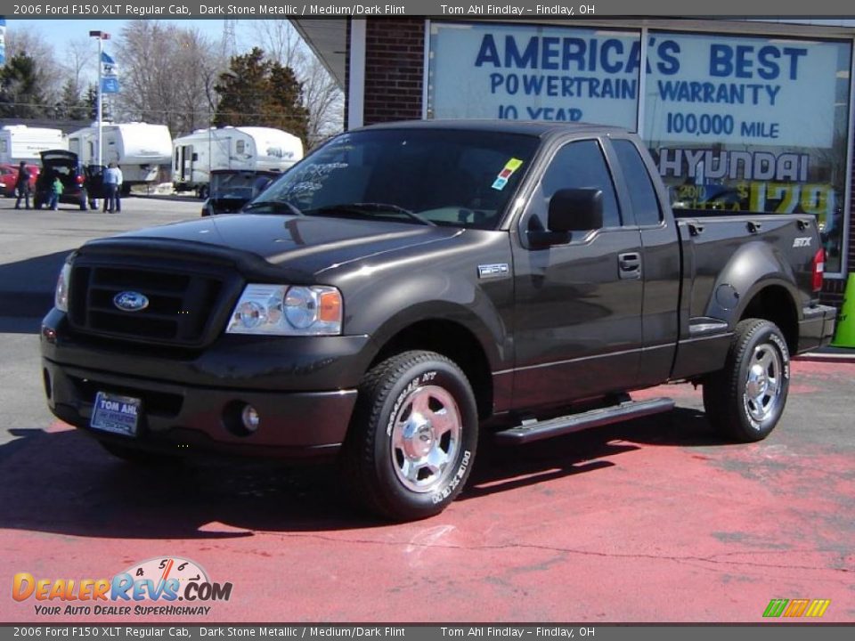 2006 Ford F150 XLT Regular Cab Dark Stone Metallic / Medium/Dark Flint Photo #1