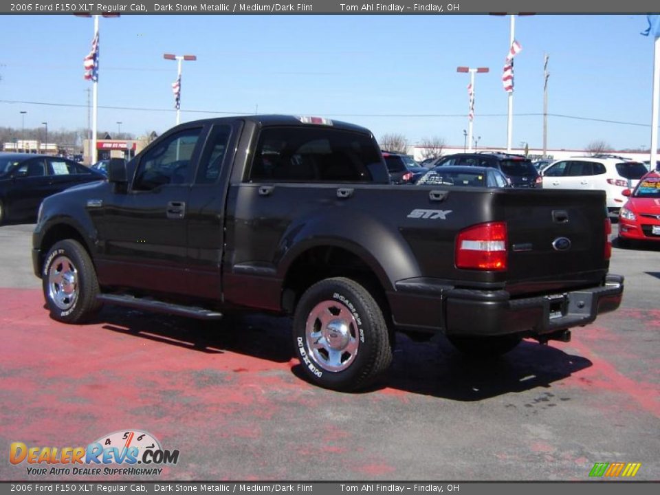 2006 Ford F150 XLT Regular Cab Dark Stone Metallic / Medium/Dark Flint Photo #3