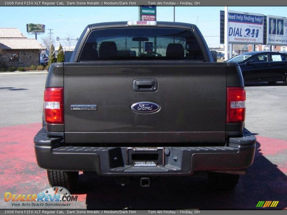 2006 Ford F150 XLT Regular Cab Dark Stone Metallic / Medium/Dark Flint Photo #4