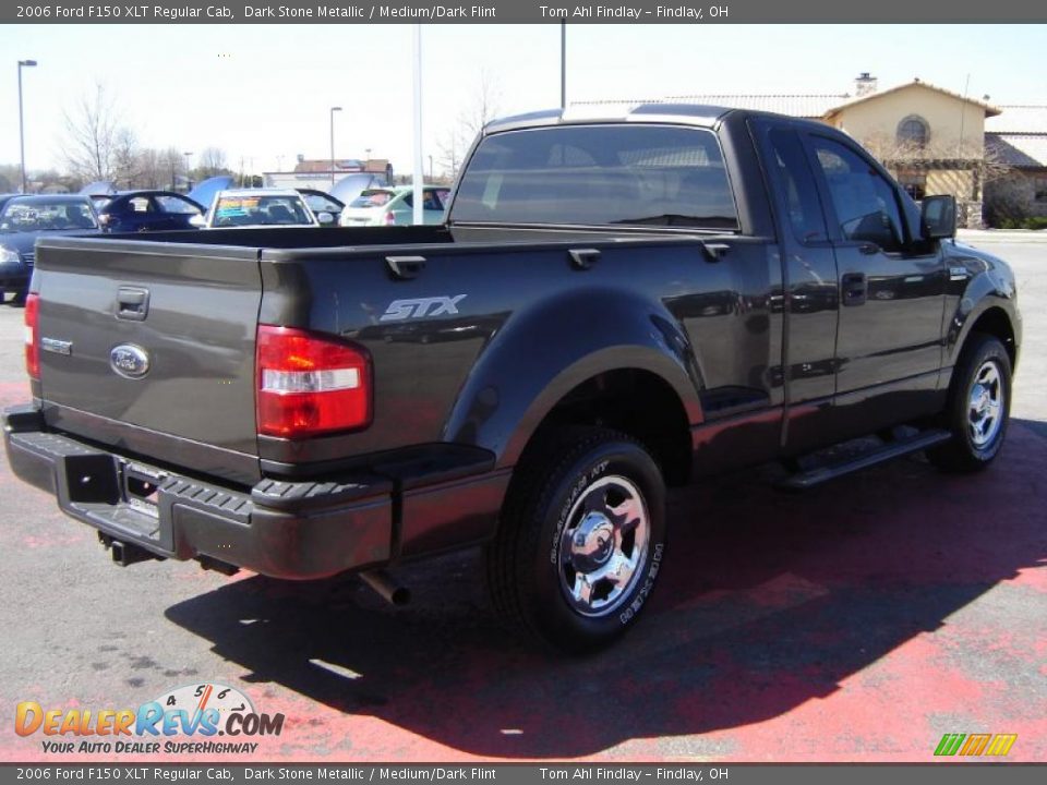 2006 Ford F150 XLT Regular Cab Dark Stone Metallic / Medium/Dark Flint Photo #5