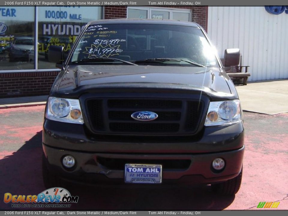 2006 Ford F150 XLT Regular Cab Dark Stone Metallic / Medium/Dark Flint Photo #8