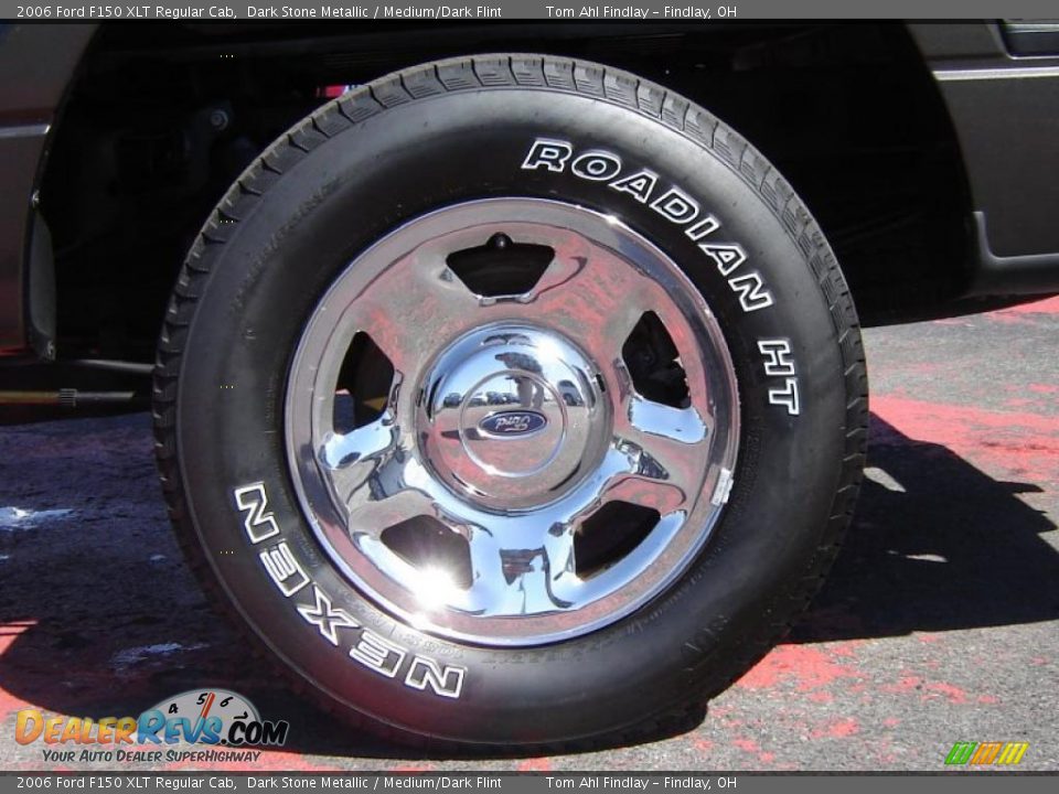 2006 Ford F150 XLT Regular Cab Dark Stone Metallic / Medium/Dark Flint Photo #10