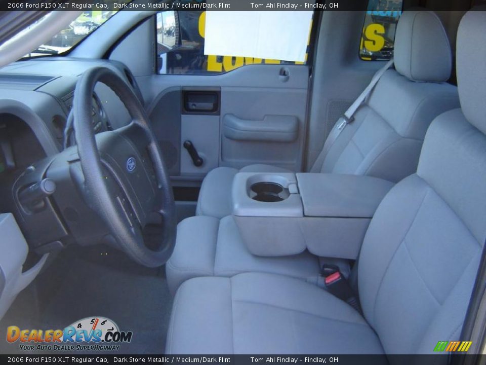 2006 Ford F150 XLT Regular Cab Dark Stone Metallic / Medium/Dark Flint Photo #13
