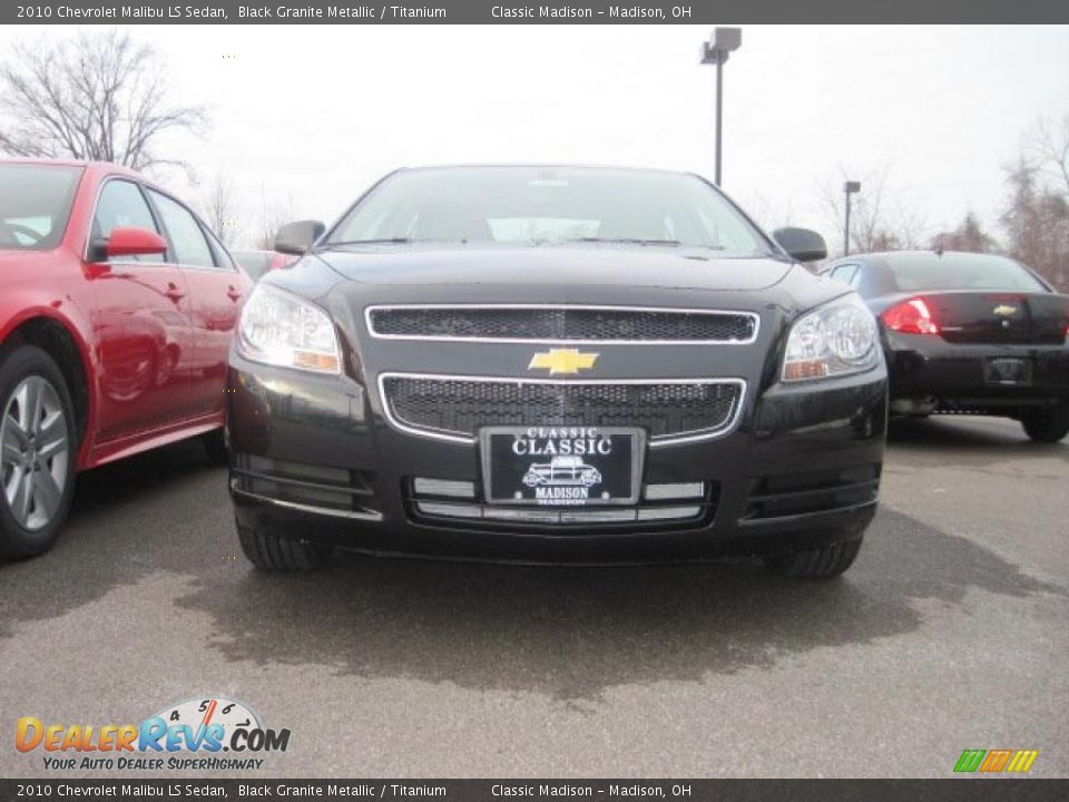 2010 Chevrolet Malibu LS Sedan Black Granite Metallic / Titanium Photo #2
