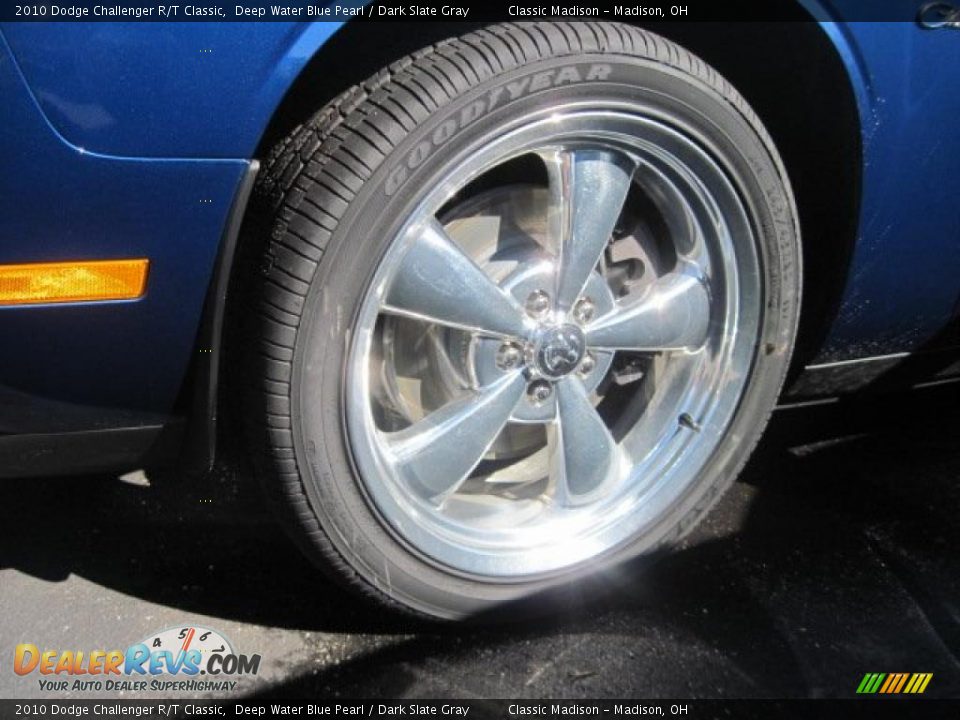 2010 Dodge Challenger R/T Classic Deep Water Blue Pearl / Dark Slate Gray Photo #5